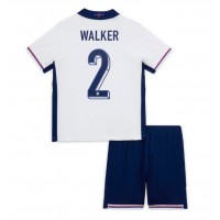 Maglie da calcio Inghilterra Kyle Walker #2 Prima Maglia Bambino Europei 2024 Manica Corta (+ Pantaloni corti)